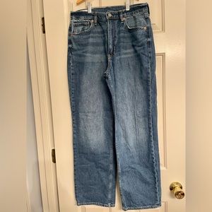 Gap Women's Loose High Rise Distressed Jeans Size
28/6
